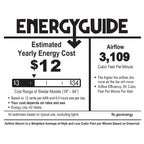 Ventilateur de plafond Magna Carta de style Tiffany Copper Grove Guasipati de 52 pouces - 52L x 52W x 16,5