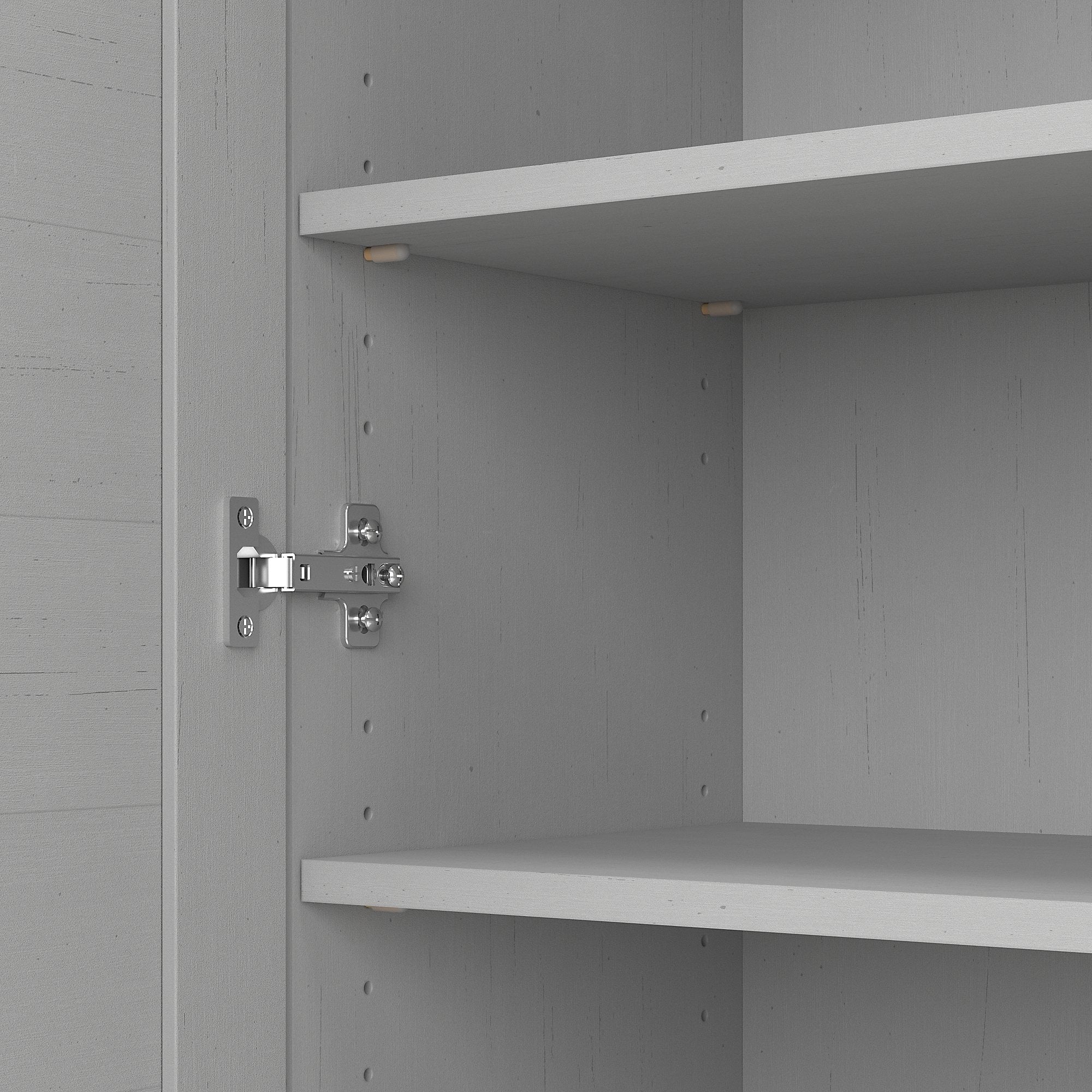 Armoire de rangement Fairview avec portes et étagères par Bush Furniture - 31,73 L x 12,76 l x 30,71 H