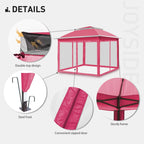 Gazebo escamotable en acier Cozywor de 11 pi x 11 pi avec moustiquaire