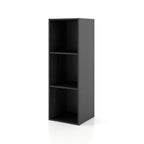DH BASIC Modern Wood Customizable Stackable Storage Organizer - Cube Shelves, Drawer Cabinet, Bookcase with Doors by Denhour