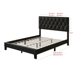 Daisy Upholstered Platform Bed