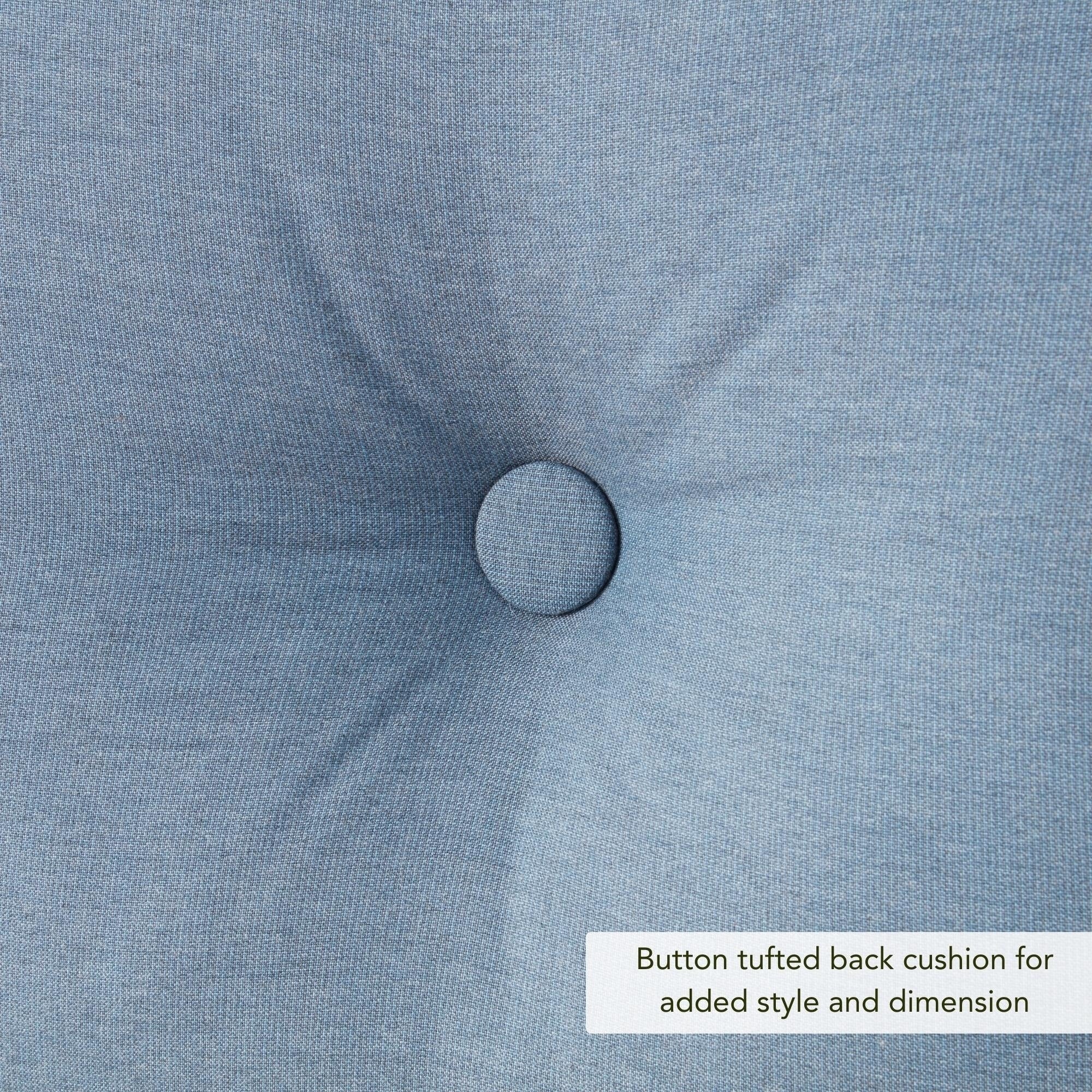 Ensemble de coussins d'extérieur à siège profond Sunbrella de qualité supérieure, 2 pièces