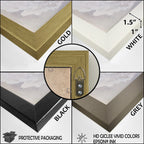 Designart Pottery And Flowers Still Life I Landscape Trees Framed Canvas Art Print