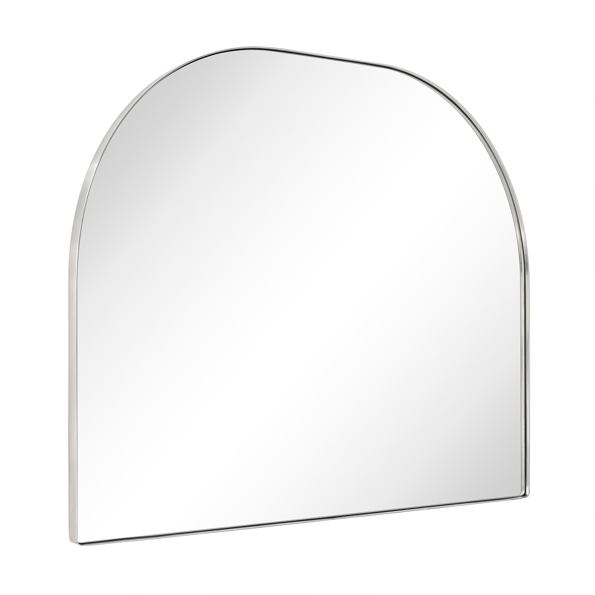 Grand miroir arqué TEHOME Dezerae pour manteau de cheminée, 40'' L x 32'' H