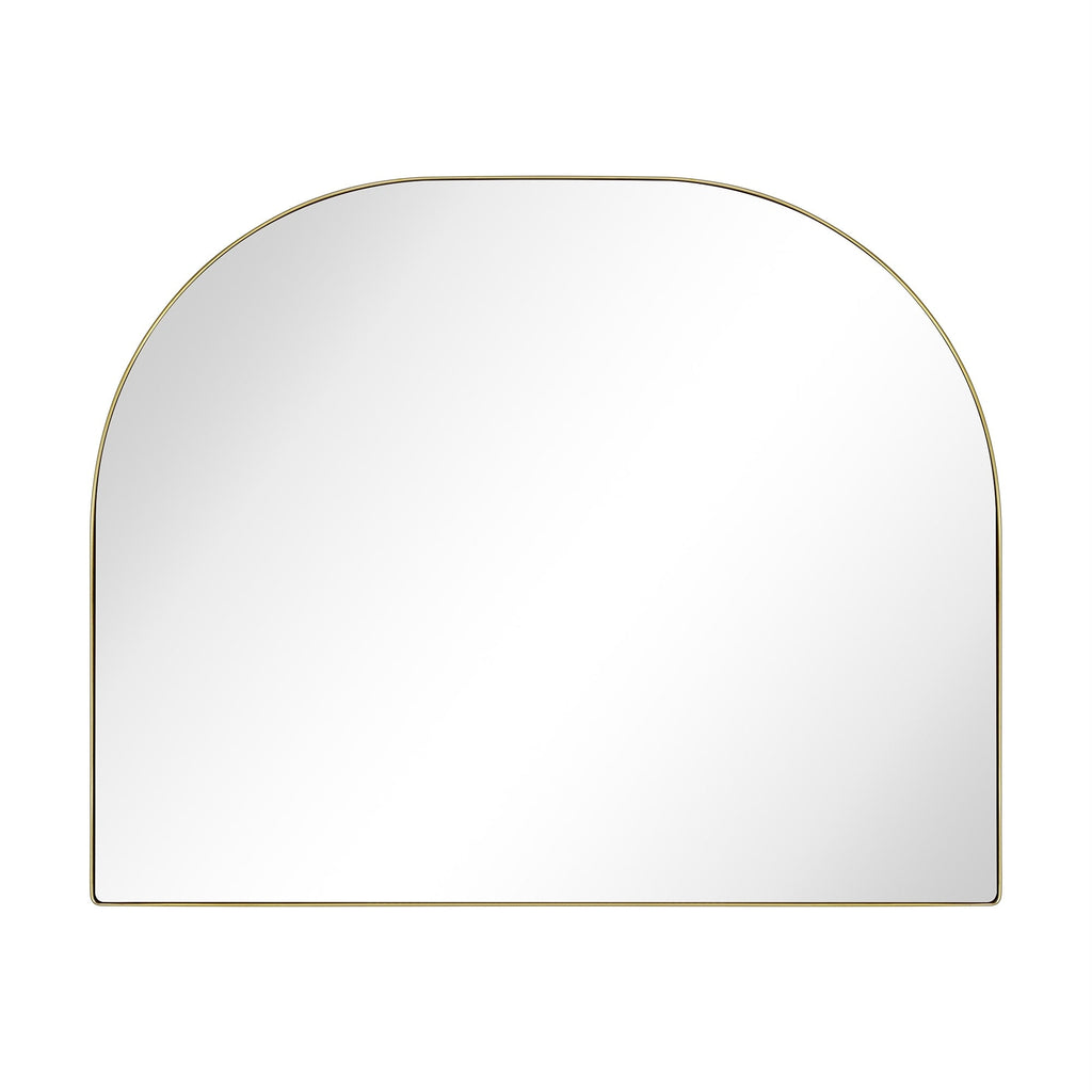 Grand miroir arqué TEHOME Dezerae pour manteau de cheminée, 40'' L x 32'' H