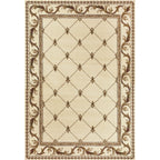 Domani Classics Victorian Bordered Trellis Area Rug