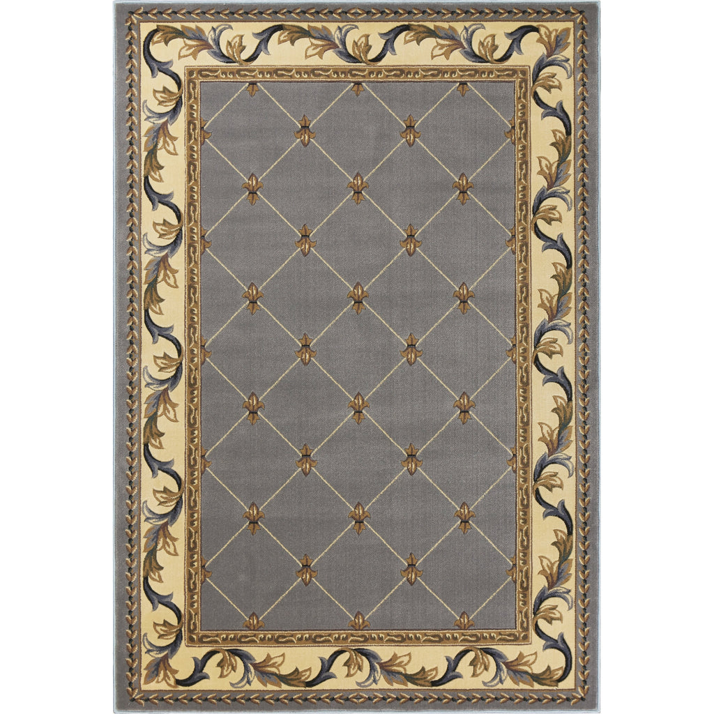 Domani Classics Victorian Bordered Trellis Area Rug