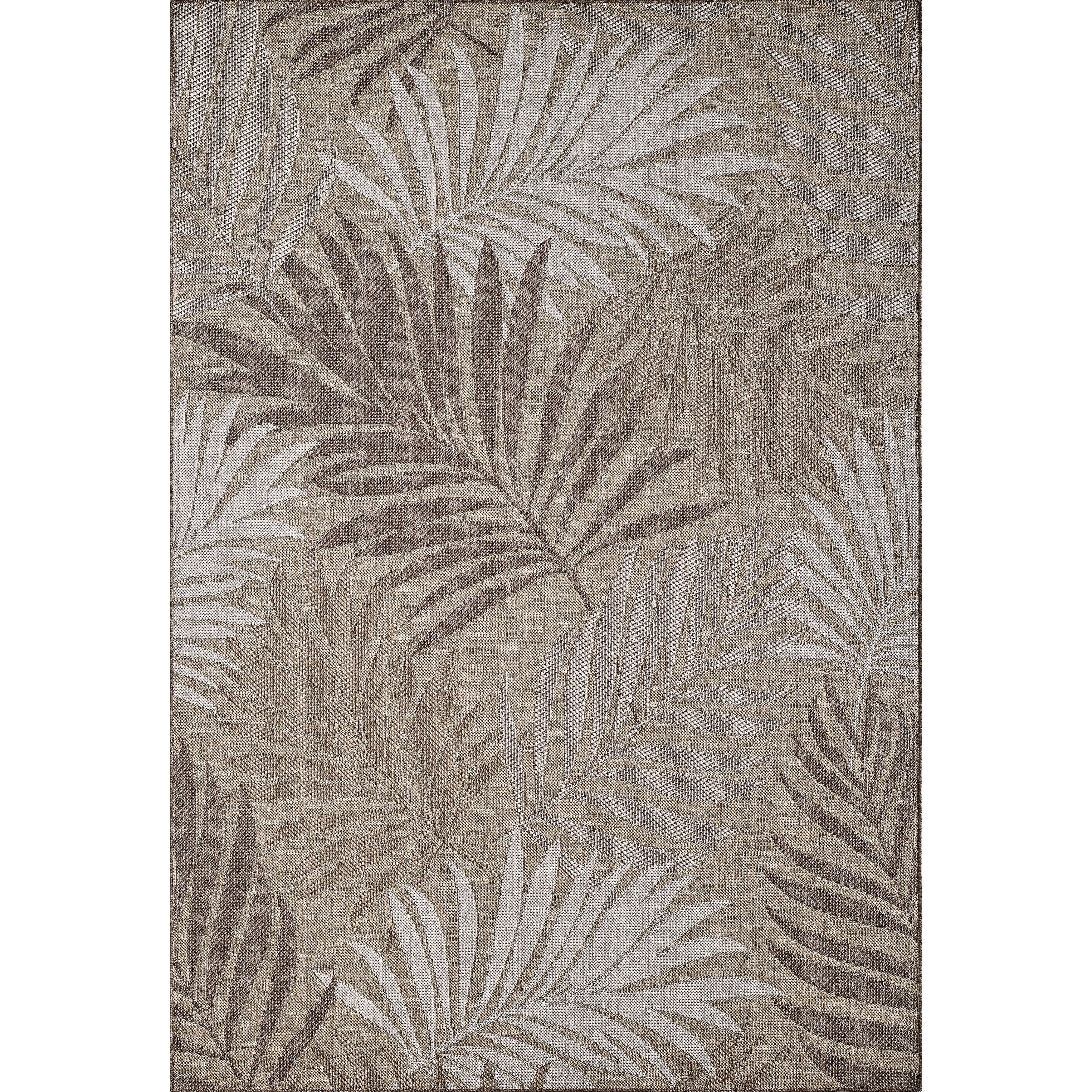 Domani Speak Tropical Palm Indoor / Outdoor Area Rug