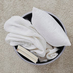 Donovan Tufted Round Storage Ottoman