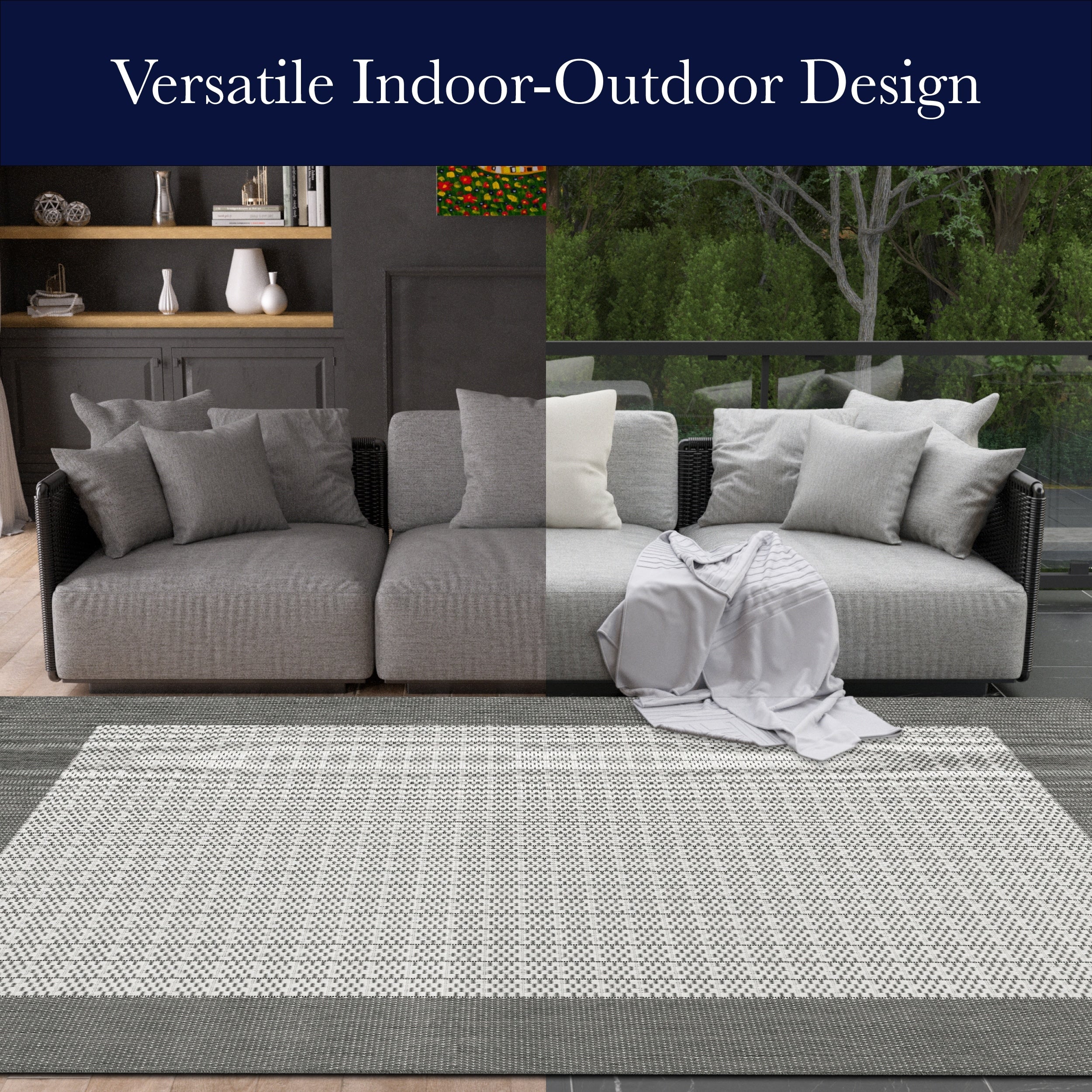 Dream Decor Rugs Pergola Quad Indoor Outdoor Area Rug