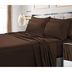 Egyptian Cotton 600 TC Extra Deep Pocket 6-piece Bed Sheet Set