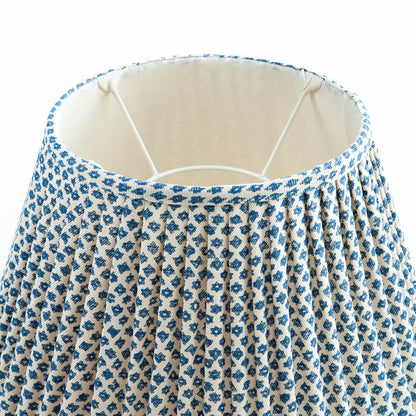 Abat-jour Fermoie en bleu Marden