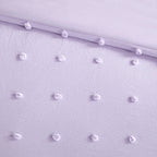 Ensley Cotton Jacquard Pom Pom Comforter Set by Intelligent Design Kids