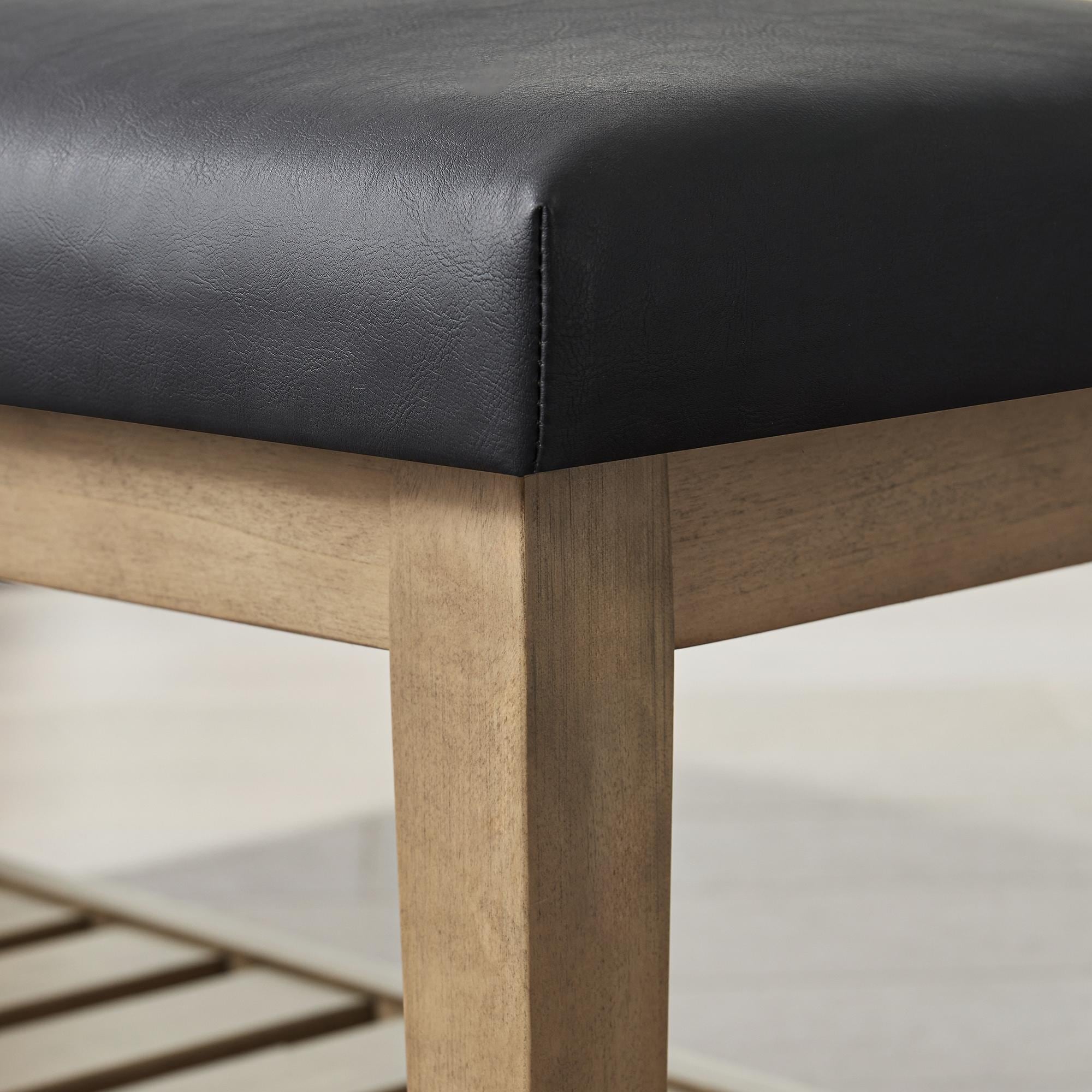 Banc à chaussures d'entrée Banc de rangement Banc rembourré