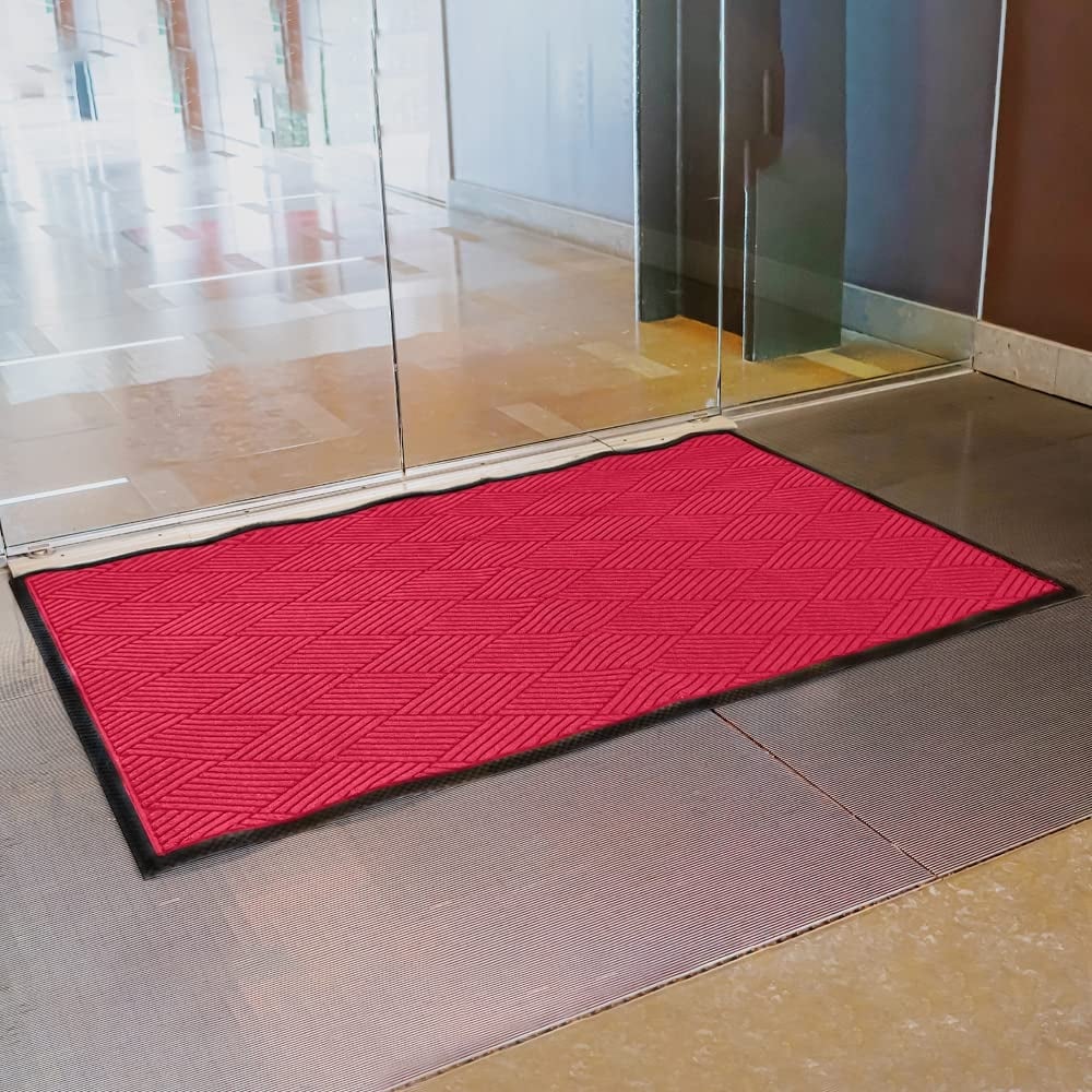 Envelor Door Mat Indoor Outdoor Low Profile Commercial Entryway Rug