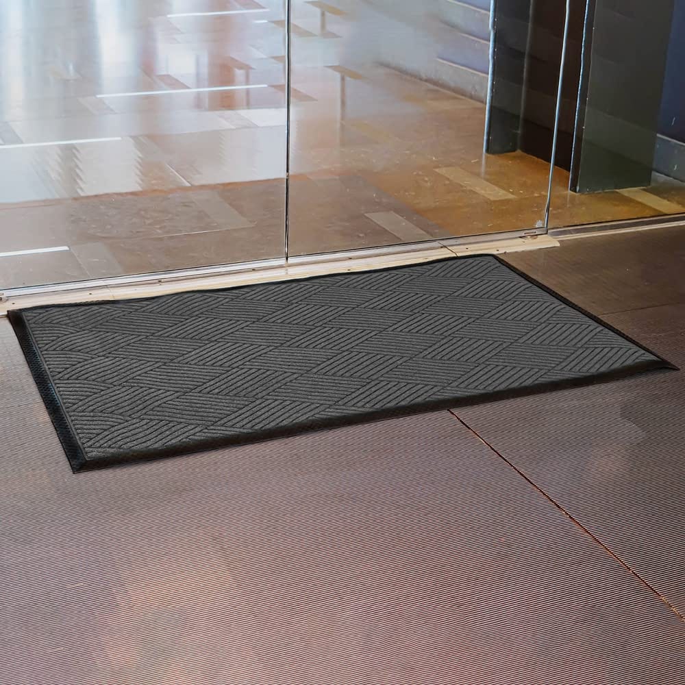 Envelor Door Mat Indoor Outdoor Low Profile Commercial Entryway Rug