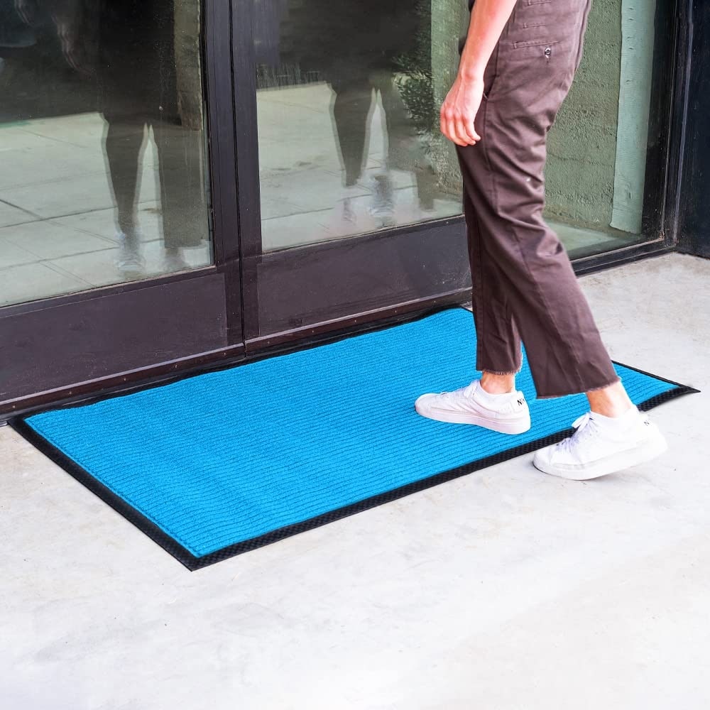 Envelor Door Mat Indoor Outdoor Low Profile Commercial Entryway Rug