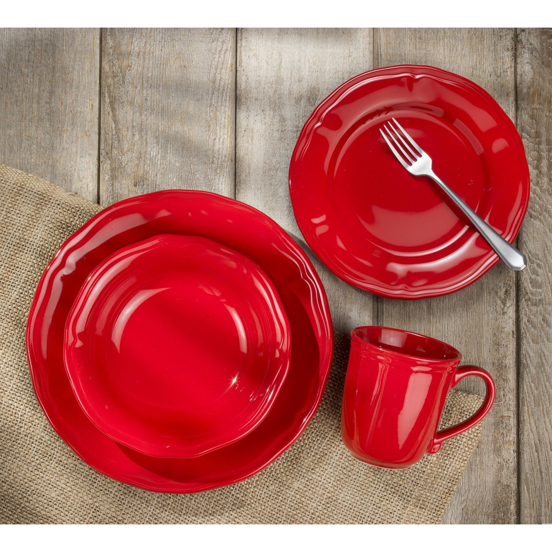 Euro Ceramica Siena 16 Piece Dinnerware Set