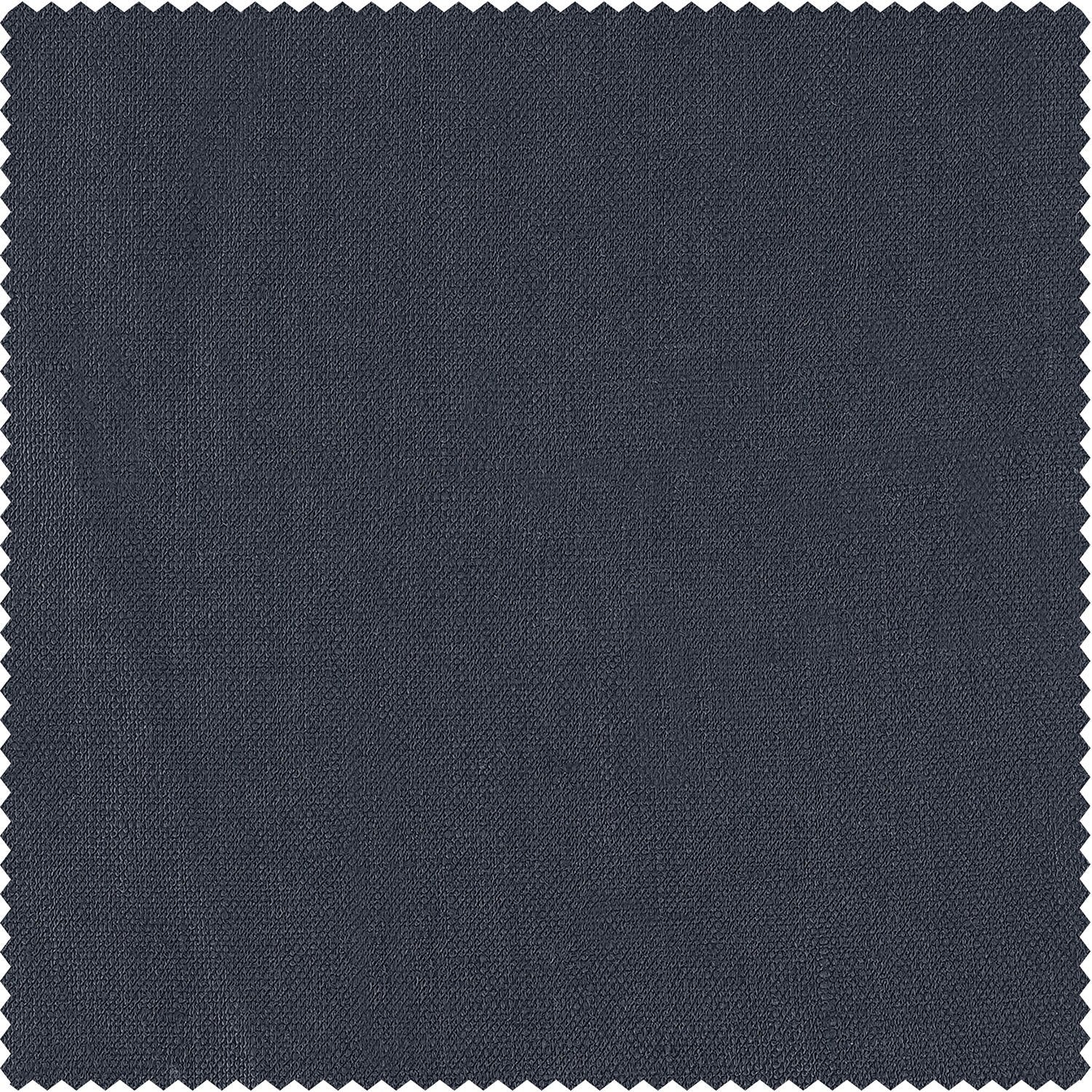 Exclusive Fabrics French Linen Room Darkening Curtains Panel - Elegant luxurious Drapes (1 Panel)