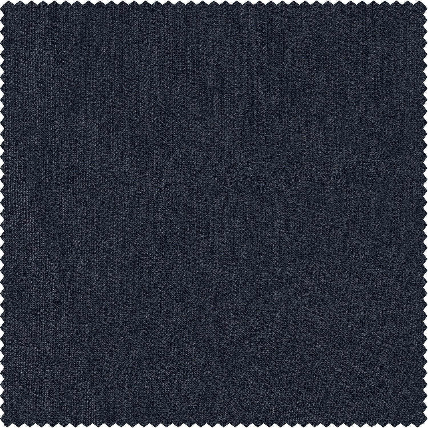 Exclusive Fabrics French Linen Room Darkening Curtains Panel - Elegant luxurious Drapes (1 Panel)