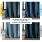 Exclusive Fabrics Extra Wide Heritage Plush Velvet Room Darkening Curtain (1 Panel)