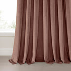 Exclusive Fabrics Heritage Plush Velvet Room Darkening Curtains (1 Panel) Luxury Velvet Curtains for Bedroom & Living Room.