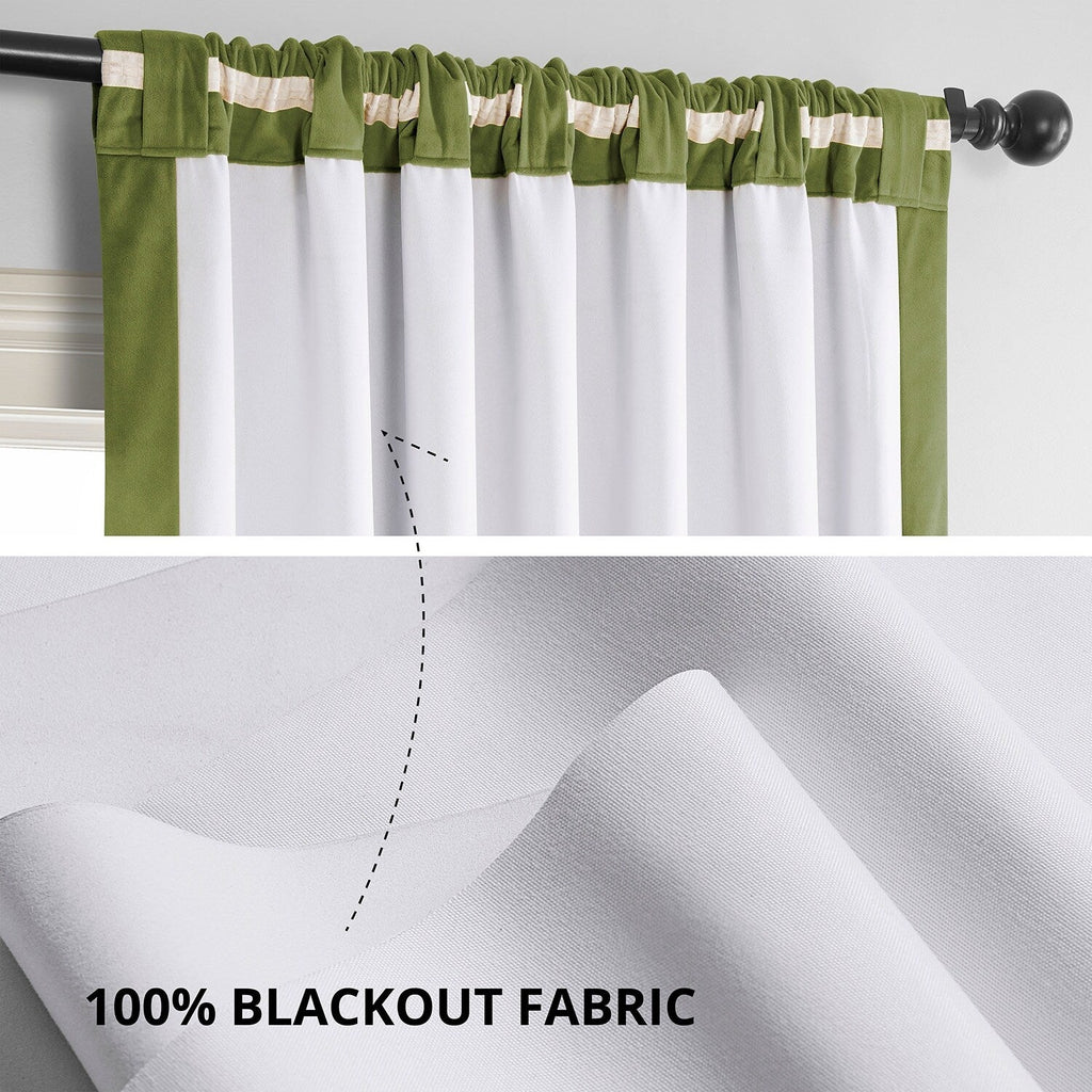 Exclusive Fabrics Signature Blackout Velvet Curtain (1 Panel)