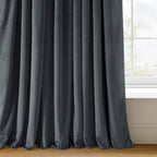 Exclusive Fabrics Signature Blackout Velvet Curtain (1 Panel)