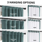 Exclusive Fabrics Signature Blackout Velvet Curtain (1 Panel)