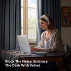 Exclusive Fabrics Signature Blackout Velvet Curtain (1 Panel)