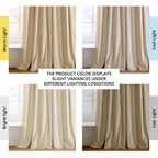 Exclusive Fabrics Signature Extra Wide Blackout Velvet Curtains (1 Panel) - Luxurious Blackout Drapes