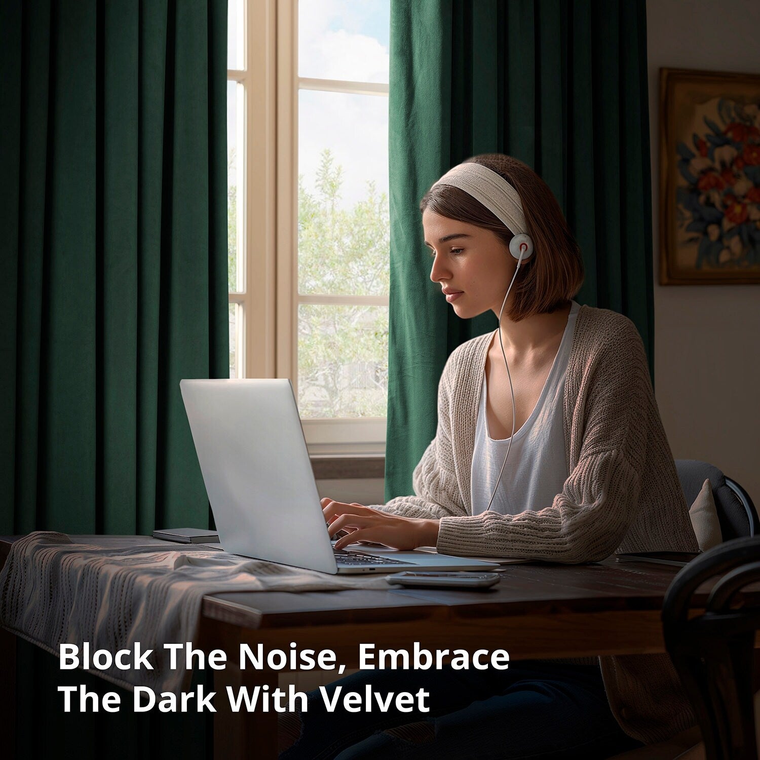 Exclusive Fabrics Signature Extra Wide Blackout Velvet Curtains (1 Panel) - Luxurious Blackout Drapes