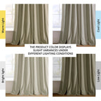 Exclusive Fabrics Signature Extra Wide Blackout Velvet Curtains (1 Panel) - Luxurious Blackout Drapes