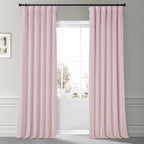 Exclusive Fabrics Signature Plush Velvet Hotel Blackout Curtains (1 Panel) - Luxury Soft Drapery for Light Control & Elegance
