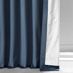 Exclusive Fabrics Signature Plush Velvet Hotel Blackout Curtains (1 Panel) - Luxury Soft Drapery for Light Control & Elegance
