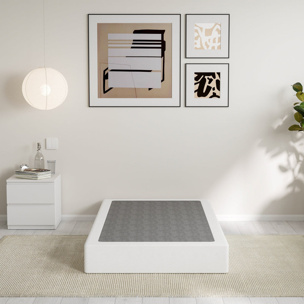 Ressort métallique à profil bas de 5 pouces, structure robuste avec revêtement gris