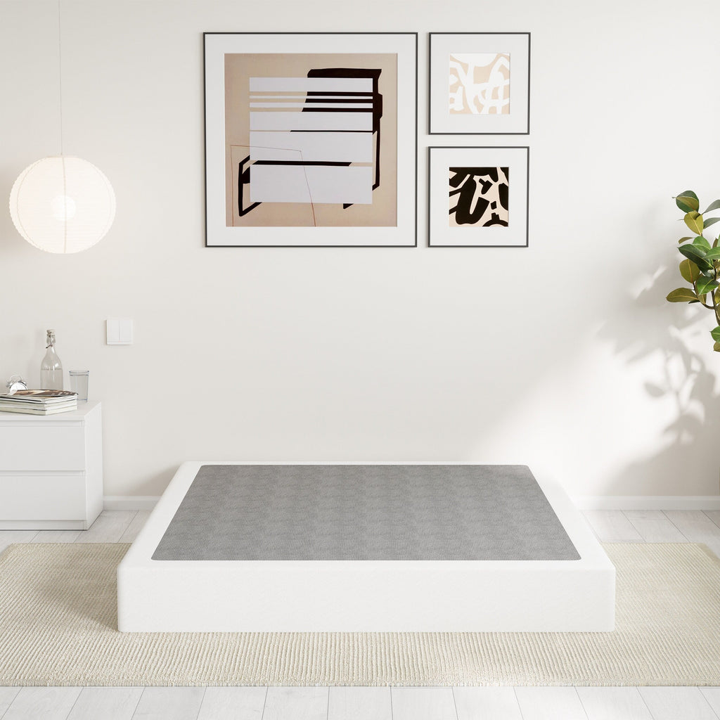 Ressort métallique à profil bas de 5 pouces, structure robuste avec revêtement gris