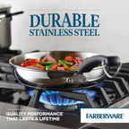 Batterie de cuisine Farberware Brilliance en acier inoxydable, 10 pièces