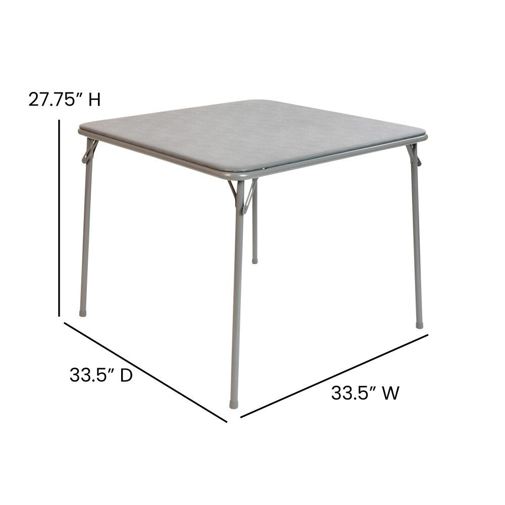 Foldable Vinyl Card Table