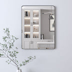 Framed Wall Mounted Bathroom Vanity Mirror