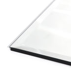 Frameless Beveled Prism Wall Mirror-Square/Rectangluar - Clear