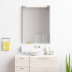 Frameless Beveled Prism Wall Mirror-Square/Rectangluar - Clear