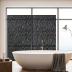 Paravent de confidentialité à 3 panneaux galvanisé à motifs floraux de 6 pieds de Glitzhome