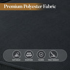 Canapé 3 places rembourré HOOOWOOO Mid-Century avec pieds en bois pour salon