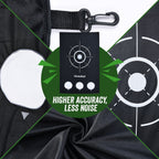 Filet de golf Haokelball 10x7,5 pieds Filet d'entraînement de golf avec tissu cible Filet de frappe de golf robuste