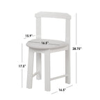 Ensemble de salle à manger rond compact Harrisburg Tobey 5 pièces