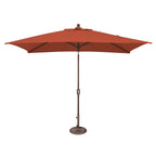 Parasol inclinable rectangulaire à bouton-poussoir SimplyShade Catalina de 10 pieds