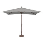 Parasol inclinable rectangulaire à bouton-poussoir SimplyShade Catalina de 10 pieds