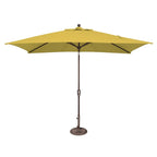 Parasol inclinable rectangulaire à bouton-poussoir SimplyShade Catalina de 10 pieds