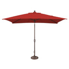 Parasol inclinable rectangulaire à bouton-poussoir SimplyShade Catalina de 10 pieds